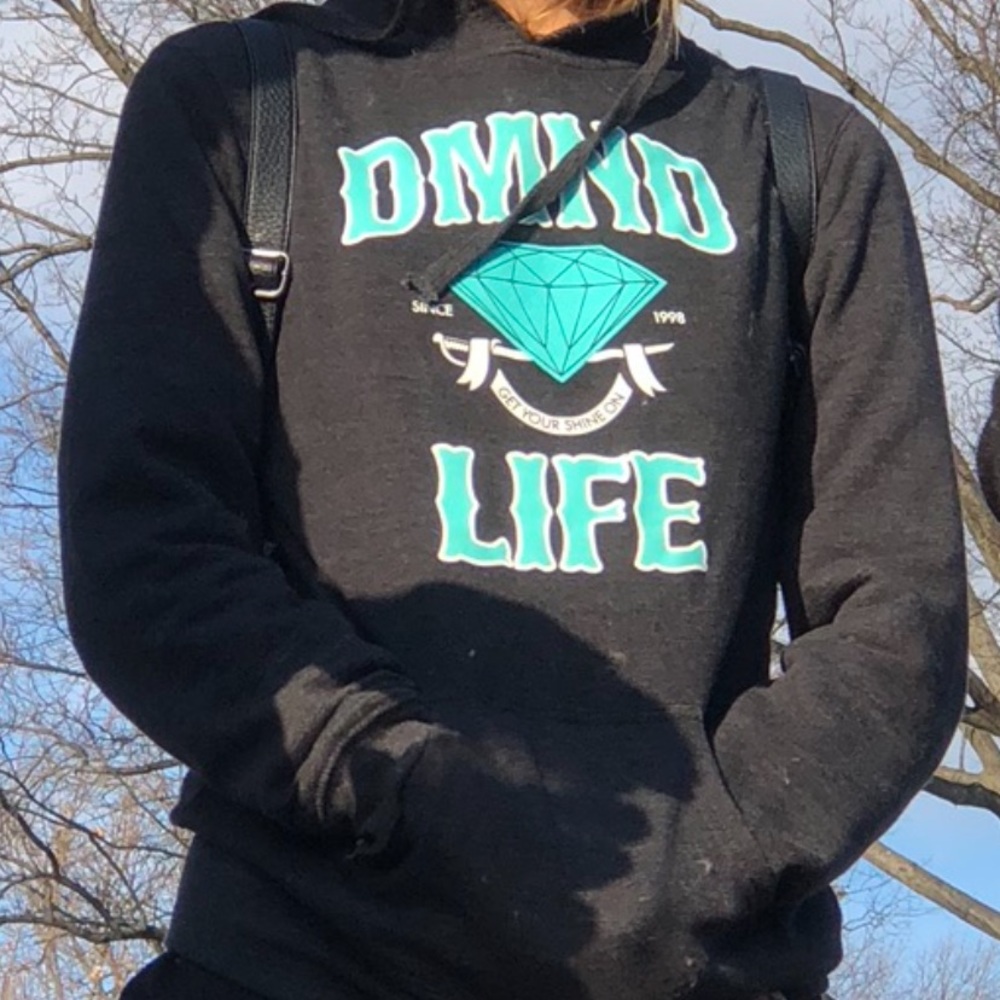 Diamond Grey Hoodie